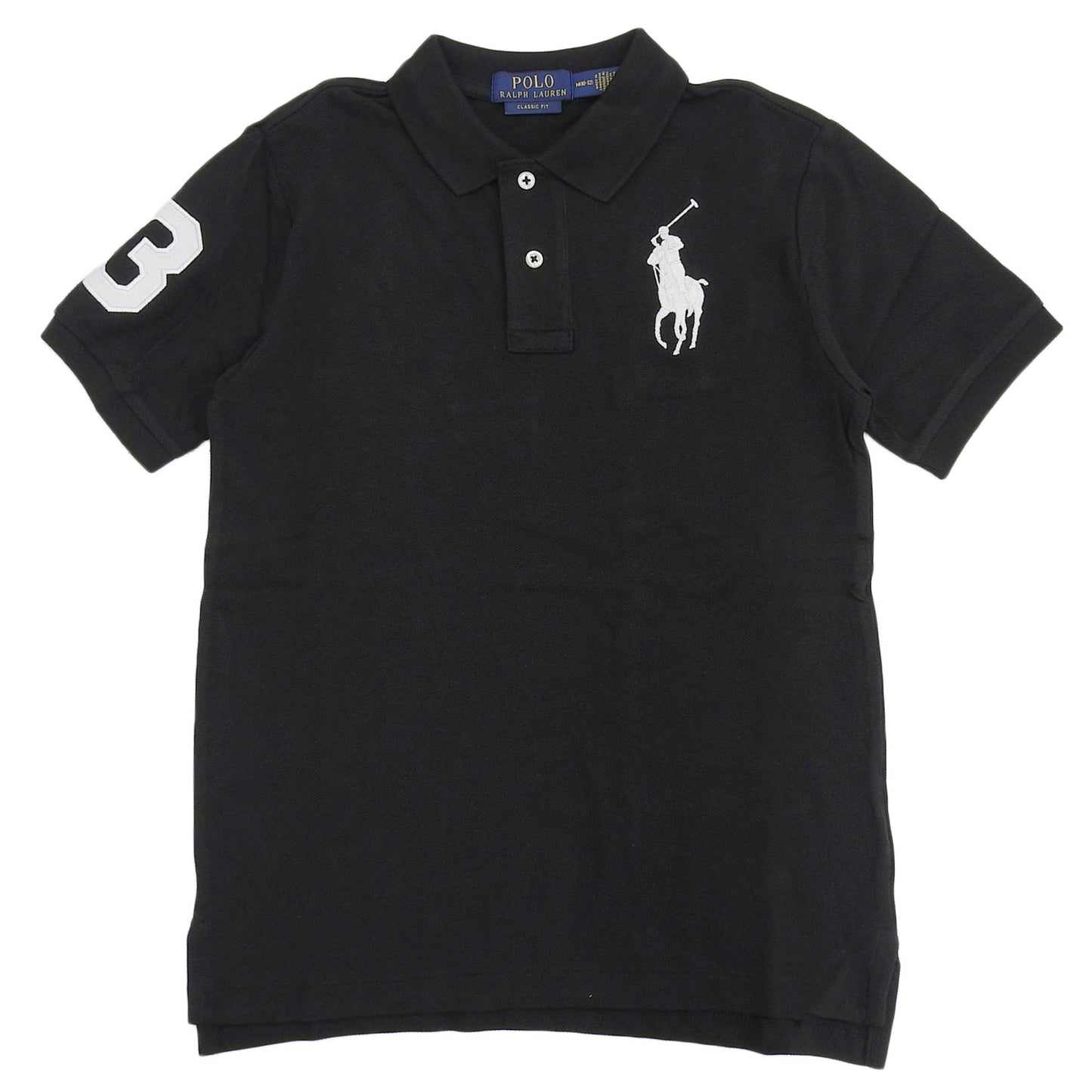 ラルフローレン 衣類 メンズ レディース 半袖 ポロシャツ M コットン ブラック CORE REPLEN 323670257015MBKWT RALPH LAUREN