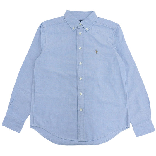 ラルフローレン 衣類 メンズ レディース 長袖 シャツ M コットン ブルー CORE REPLEN 323677133002MBL RALPH LAUREN