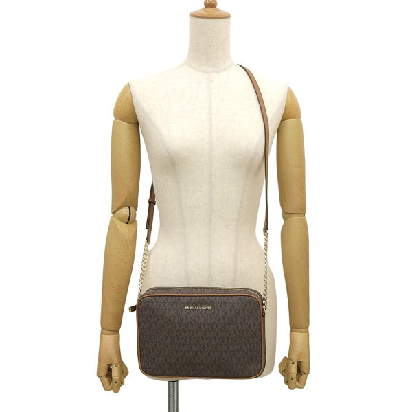 マイケルコース バッグ レディース ショルダーバッグ ブラウン JET SET LG EW CROSSBODY 32F1GJ6C7B-200 MICHAEL KORS 母の日　土日祝も毎日発送します