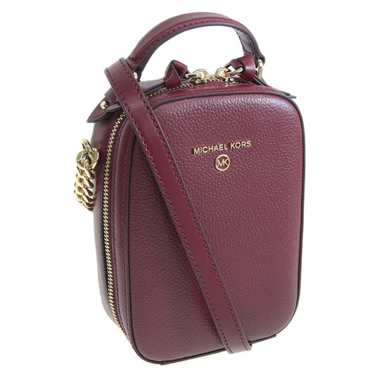 マイケルコース MICHAEL KORS JET SET CHARM SM NS TH PHN XBODY ショルダーバッグ バッグ レザー ベリーレッド系 レディース 32f1gt9c5l-950 母の日　土日祝も毎日発送します