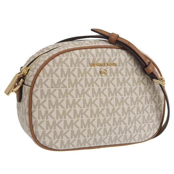 マイケルコース バッグ レディース ショルダーバッグ アウトレット チョーク JET SET CHARM SM OVAL CMRA XBODY 32F2GT9C0B-VANILLA MICHAEL KORS 母の日　土日祝も毎日発送します