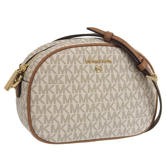 マイケルコース バッグ レディース ショルダーバッグ アウトレット チョーク JET SET CHARM SM OVAL CMRA XBODY 32F2GT9C0B-VANILLA MICHAEL KORS 母の日　土日祝も毎日発送します