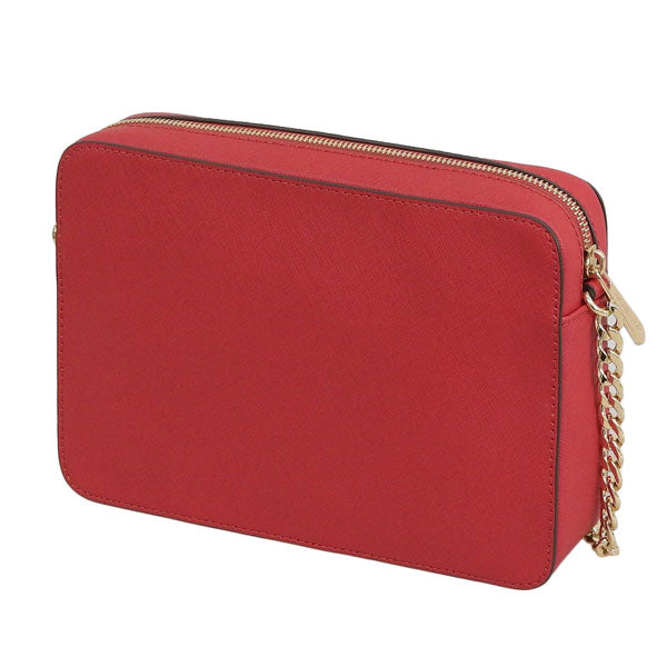 マイケルコース バッグ レディース ショルダーバッグ レザー レッド ジェットセットトラベル JET SET TRAVEL LG EW CROSSBODY 32S4GTVC3L-613 MICHAEL KORS