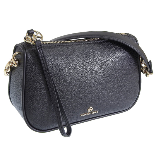 マイケルコース バッグ レディース ショルダーバッグ レザー ブラック ジェットセットチャーム  JET SET CHARM 32T2GT9U3L-001 MICHAEL KORS