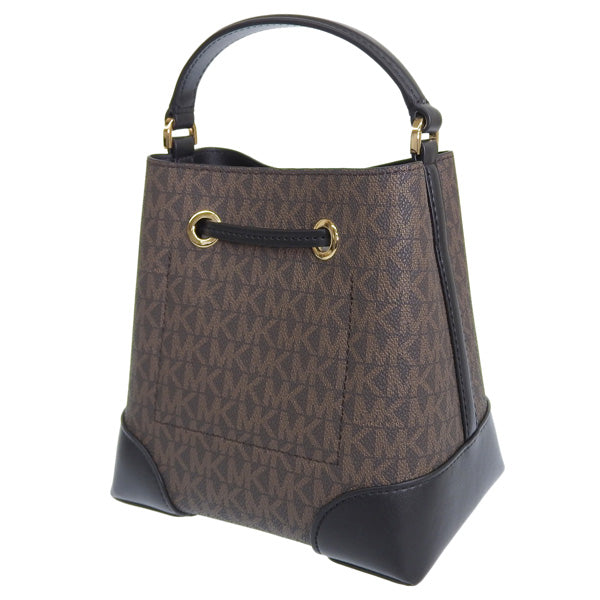 マイケルコース バッグ レディース 2WAY ショルダーバッグ アウトレット ブラウン×ブラック MERCER 35F2GM9M1B-BRWNBLK MICHAEL KORS