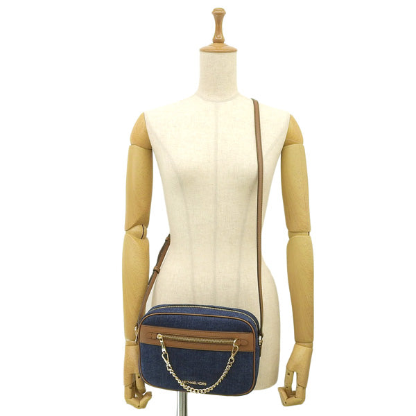 マイケルコース バッグ レディース アウトレット ショルダーバッグ インディゴ JET SET ITEM LG EW ZP CHAIN XBDY 35F2GTTC9C-INDIGO MICHAEL KORS 母の日　土日祝も毎日発送します