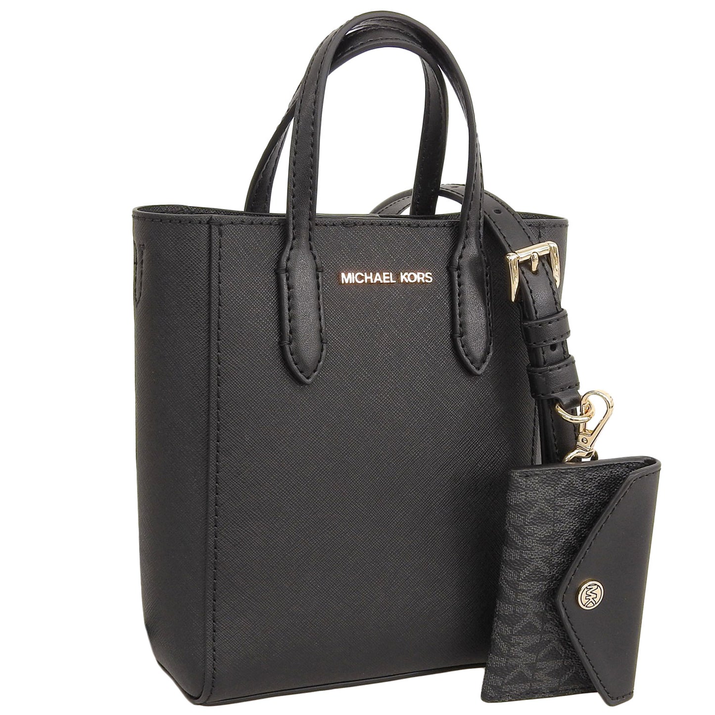 マイケルコース バッグ レディース 2WAY ショルダーバッグ ハンドバッグ アウトレット ブラック VINCENT XS XBDY W/CRD ATTCH 35F4G2VC0T-BLACK MICHAEL KORS