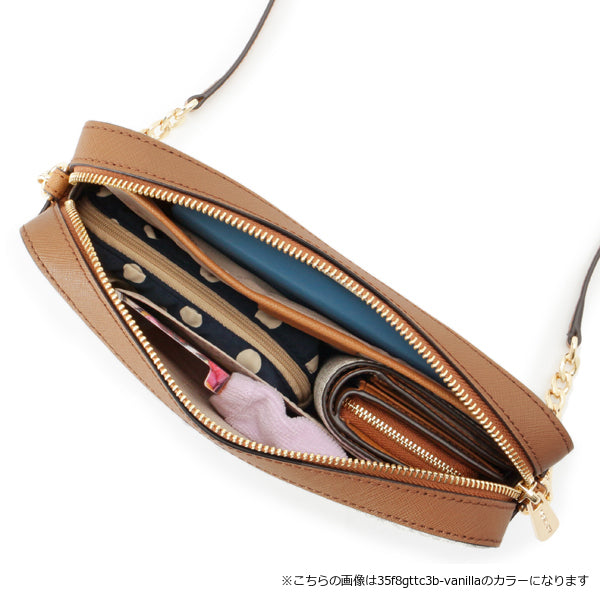 マイケルコース MICHAEL KORS 斜めがけショルダーバッグ チェーン レディース 女性 プレゼント ブランド アウトレット 35f8gttc3b-vanilla 新生活  母の日　土日祝も毎日発送します