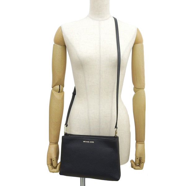 マイケルコース バッグ レディース ショルダーバッグ アウトレット レザー ブラック トリシャ トリプル クロスボディ ミディアム TRISHA MD TRPL CPTMT XBODY 35H1G9TC8L-BLACK MICHAEL KORS