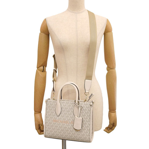 マイケルコース バッグ レディース 2WAY ショルダー ハンドバッグ アウトレット ホワイトマルチ MIRELLA SM SHOPPER TZ XBODY 35R5G7ZT1B-LTCRMU MICHAEL KORS