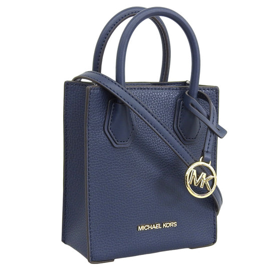 マイケルコース バッグ レディース 2WAY ショルダーバッグ アウトレット レザー ネイビー マーサー MERCER XS NS SHOPPER XBODY 35S1GM9T0L-NAVY MICHAEL KORS 母の日　土日祝も毎日発送します