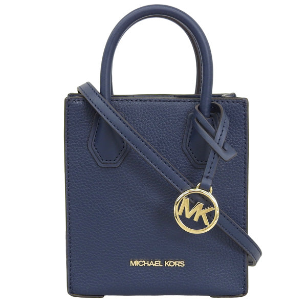マイケルコース バッグ レディース 2WAY ショルダーバッグ アウトレット レザー ネイビー マーサー MERCER XS NS SHOPPER XBODY 35S1GM9T0L-NAVY MICHAEL KORS 母の日　土日祝も毎日発送します