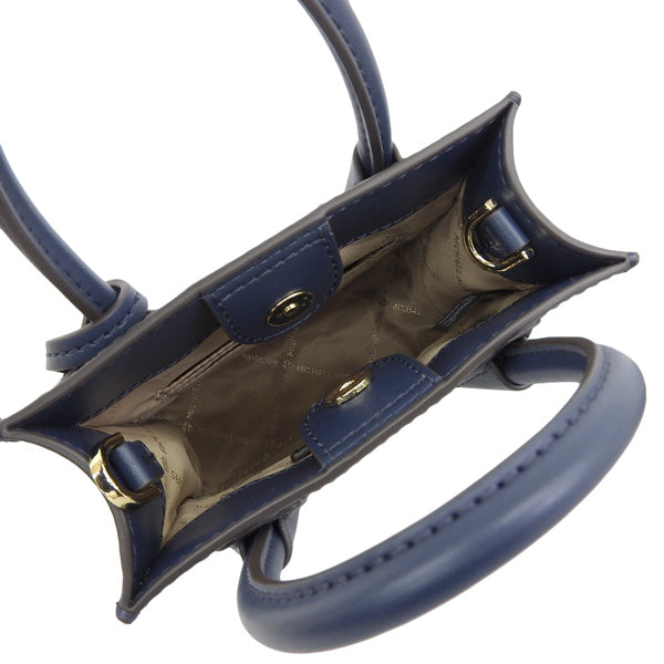 マイケルコース バッグ レディース 2WAY ショルダーバッグ アウトレット レザー ネイビー マーサー MERCER XS NS SHOPPER XBODY 35S1GM9T0L-NAVY MICHAEL KORS 母の日　土日祝も毎日発送します