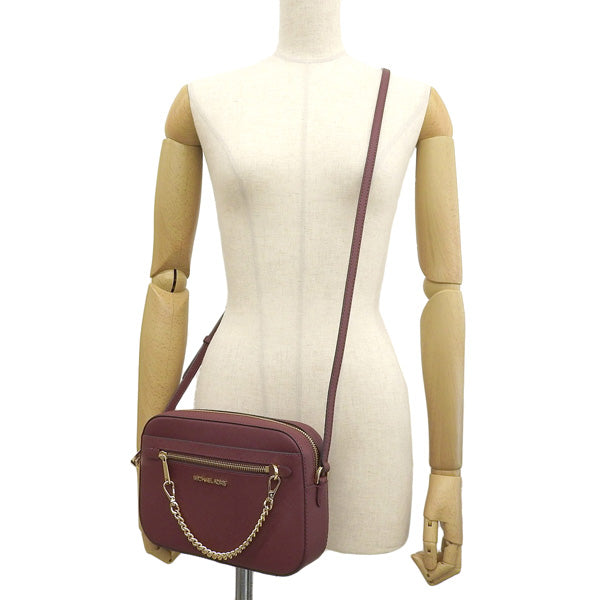 マイケルコース バッグ レディース ショルダーバッグ アウトレット レザー ダークチェリー JET SET ITEM 35S1GTTC7L-DARKCHE MICHAEL KORS 母の日　土日祝も毎日発送します