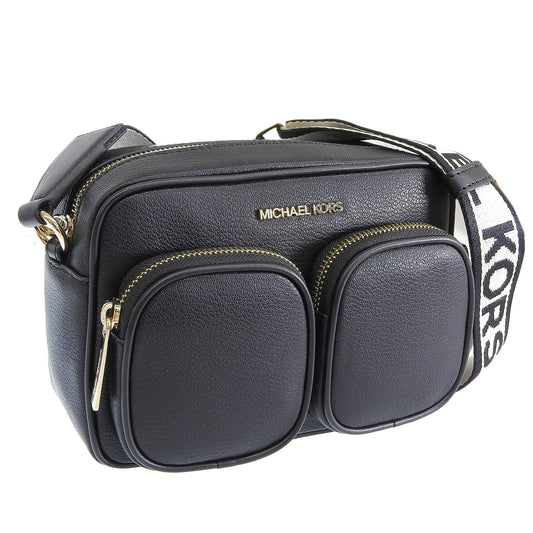 マイケルコース バッグ レディース ショルダーバッグ アウトレット レザー ブラック ジェットセットアイテム ミディアム ポケット クロスボディ アタッチ JET SET ITEM MD PKT XBDY W ATTCH 35S2GTTC6L-BLACK MICHAEL KORS