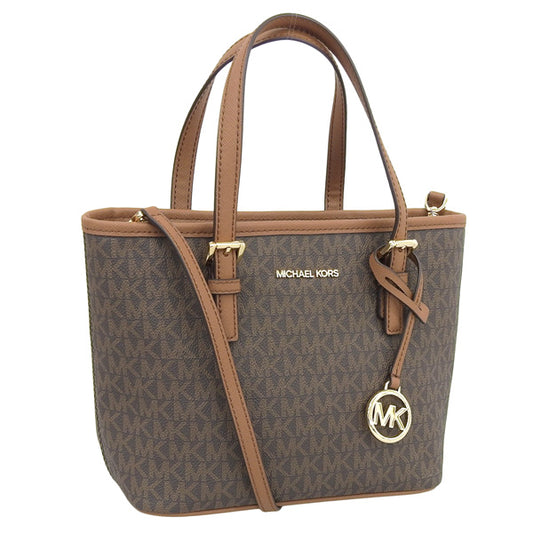 マイケルコース バッグ レディース アウトレット トートバッグ ハンドバッグ 2WAY ブラウン JET SET TRAVEL 35T9GTVT0B-BROWN MICHAEL KORS