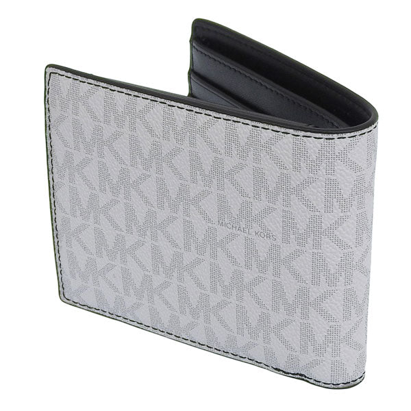 マイケルコース 財布 メンズ 二つ折り財布 アウトレット ホワイト クーパー ビルフォールドウォレット コインポケット COOPER BILLFOLD W COIN PKT 36U9LCRF3B-BRIWHT MICHAEL KORS