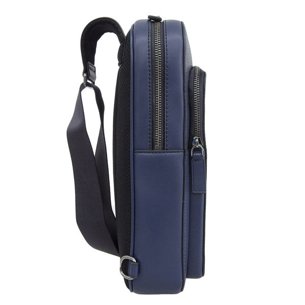 マイケルコース バッグ メンズ ボディバッグ スリングバッグ アウトレット レザー ネイビー COOPER SLIM COMMUTER SLNGPK 37F4LCOY1L-NAVY MICHAEL KORS