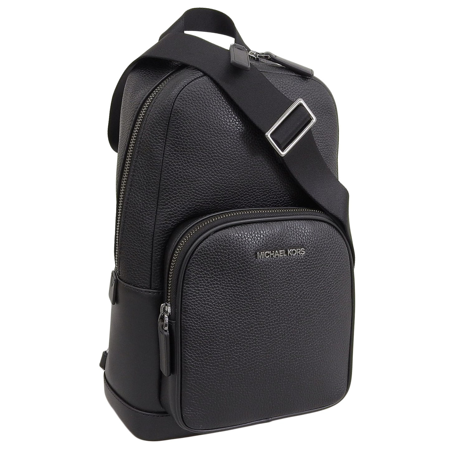 マイケルコース バッグ メンズ レディース ボディバッグ アウトレット レザー ブラック COOPER COMMUTER SLNG 37S4LCOY1L-BLACK MICHAEL KORS