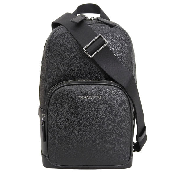 マイケルコース バッグ メンズ レディース ボディバッグ アウトレット レザー ブラック COOPER COMMUTER SLNG 37S4LCOY1L-BLACK MICHAEL KORS