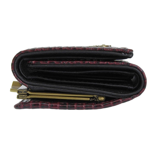 ヴィヴィアンウエストウッド 財布 レディース 三つ折り財布 レザー バーガンディー LIZARD SMALL FRAME WALLET 51010018UL004FI401 VIVIENNE WESTWOOD 楽天スーパーセール