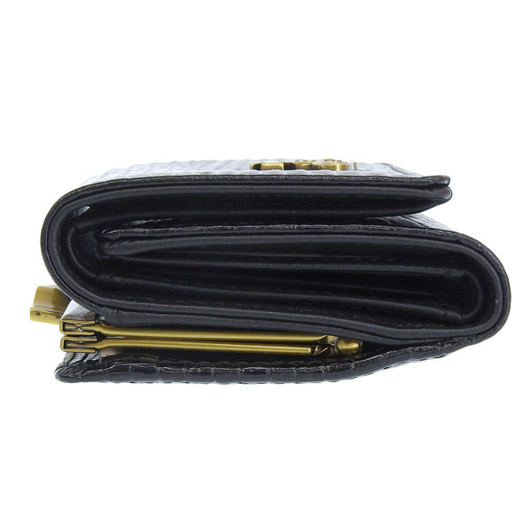 ヴィヴィアンウエストウッド 財布 レディース 三つ折り財布 ブラック LIZARD SMALL FRAME WALLET 51010018UL004FN401 VIVIENNE WESTWOOD 楽天スーパーセール