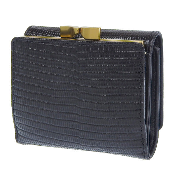 ヴィヴィアンウエストウッド 財布 レディース 三つ折り財布 ブラック LIZARD SMALL FRAME WALLET 51010018UL004FN401 VIVIENNE WESTWOOD 楽天スーパーセール