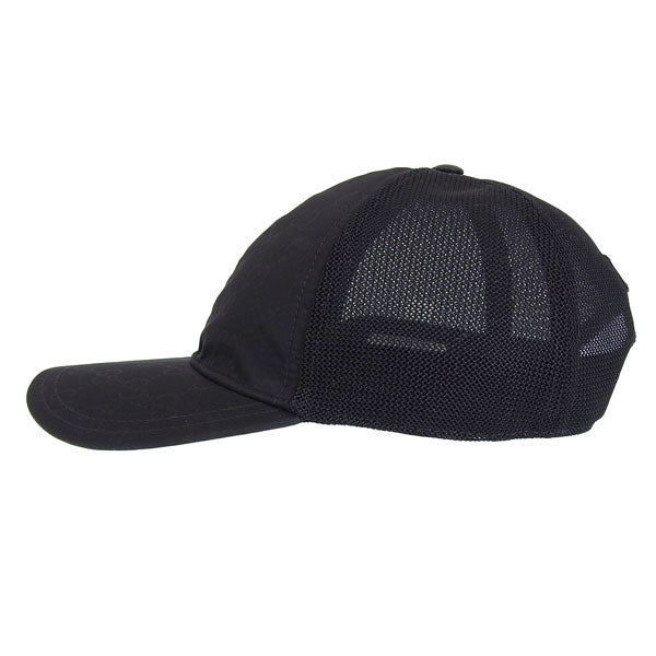 グッチ 帽子 メンズ レディース キャップ アウトレット M 58cm ナイロン ブラック HAT M BASEBAL OUTL O 5109504HD471000M GUCCI