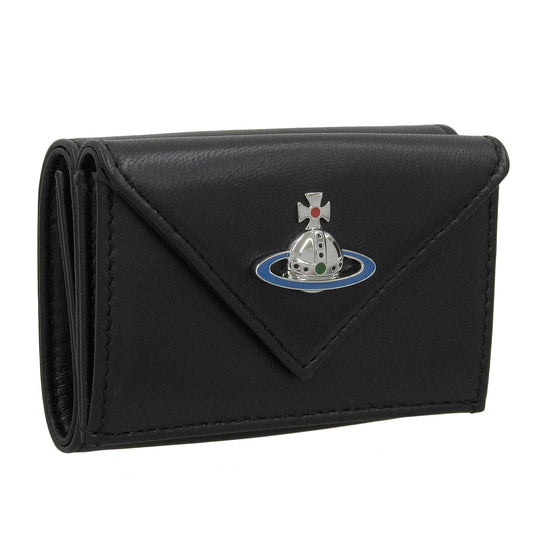 ヴィヴィアンウエストウッド 財布 レディース 三つ折り財布 レザー ブラック ENVELOPE BILLFOLD 5115002GWL001LN403 VIVIENNE WESTWOOD