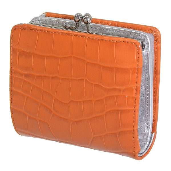 ヴィヴィアンウエストウッド 財布 レディース 二つ折り財布 アウトレット 型押しレザー オレンジ WALLET FR PKT 5115002YWL0039F407 VIVIENNE WESTWOOD