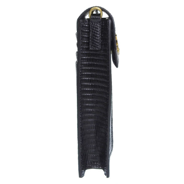 ヴィヴィアンウエストウッド バッグ レディース ショルダーバッグ レザー ブラック LIZARD PHONE BAG 53030019UL004FN401 VIVIENNE WESTWOOD 楽天スーパーセール
