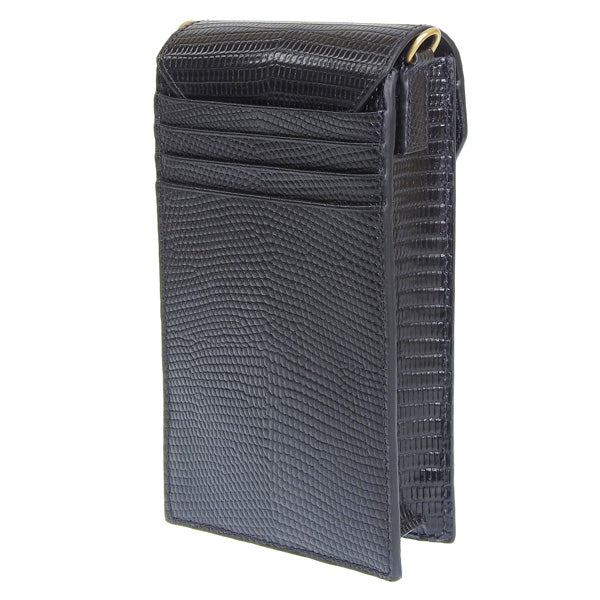 ヴィヴィアンウエストウッド バッグ レディース ショルダーバッグ レザー ブラック LIZARD PHONE BAG 53030019UL004FN401 VIVIENNE WESTWOOD 楽天スーパーセール