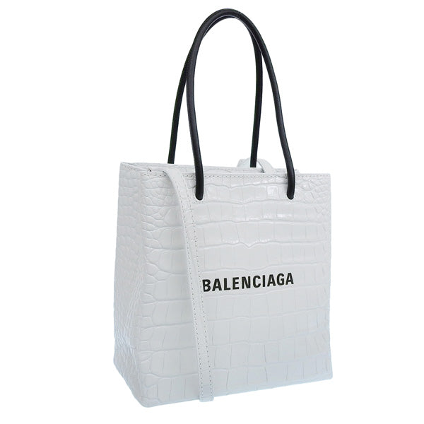 バレンシアガ バッグ レディース トートバッグ アウトレット ホワイト 5978581U61N9060 BALENCIAGA 母の日　土日祝も毎日発送します