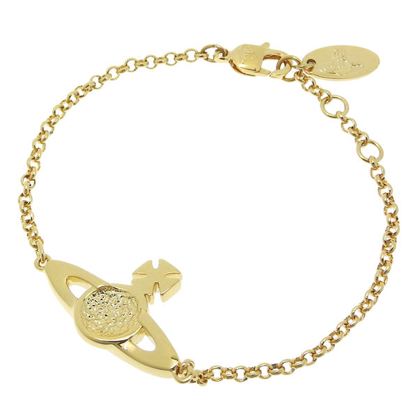 ヴィヴィアンウエストウッド アクセサリー レディース ブレスレット アウトレット ゴールド×ホワイト NEIL MINI BAS RELIEF 6102021002R281 VIVIENNE WESTWOOD