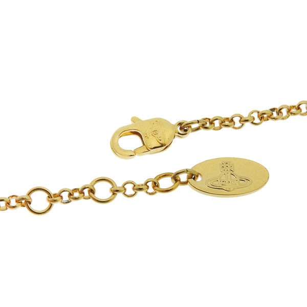 ヴィヴィアンウエストウッド アクセサリー レディース ブレスレット アウトレット ゴールド×ホワイト NEIL MINI BAS RELIEF 6102021002R281 VIVIENNE WESTWOOD