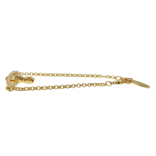 ヴィヴィアンウエストウッド アクセサリー レディース ブレスレット アウトレット ゴールド×ベージュ NEIL MINI BAS RELIEF 6102021002R516 VIVIENNE WESTWOOD