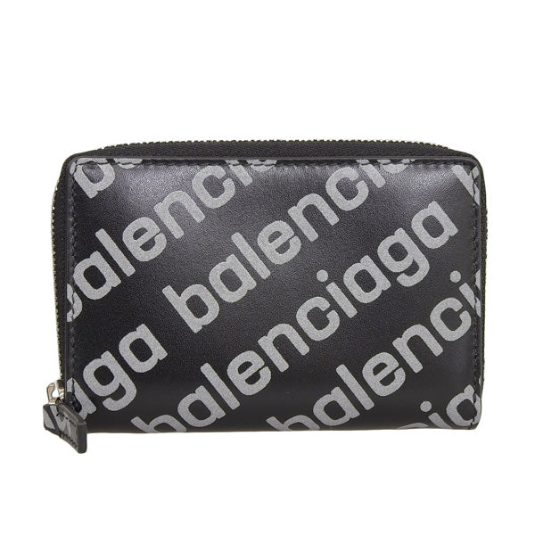 【美品】BALENCIAGA バレンシアガ ロゴカードケース グレー バレンシアガ BALENCIAGA BALENCIAGA バレンシアガ カードケース