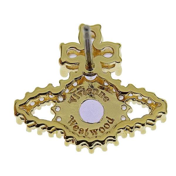ヴィヴィアンウエストウッド アクセサリー レディース ピアス アウトレット ゴールド VALENTINA ORB EARRINGS 6201010102R638 VIVIENNE WESTWOOD