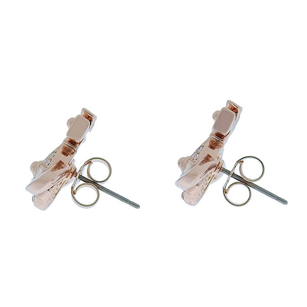 ヴィヴィアンウエストウッド アクセサリー レディース ピアス ピンクゴールド×白 NEIL MINI BAS RELIEF PENDANT-EARRINGS 6201032402G231 VIVIENNE WESTWOOD
