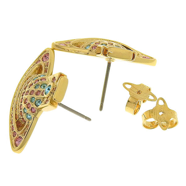 ヴィヴィアンウエストウッド アクセサリー レディース ピアス アウトレット ゴールド JACK BAS RELIEF EARRINGS 6201032802R517 VIVIENNE WESTWOOD