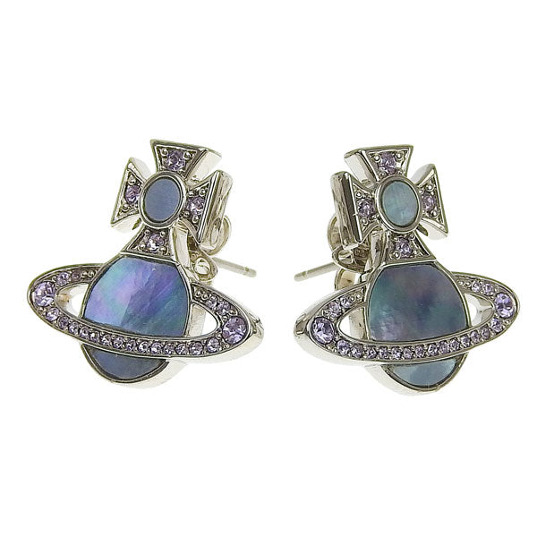 ヴィヴィアンウエストウッド アクセサリー レディース ピアス アウトレット マルチカラー Orecchini Dorina earrings Ruthenium 6201036D02P618