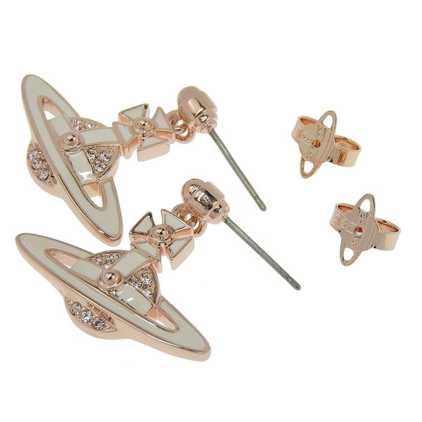 ヴィヴィアンウエストウッド アクセサリー レディース ピアス アウトレット ピンクゴールド×アイボリー NEIL MINI BAS RELIEF EARRINGS 6202014L02G231