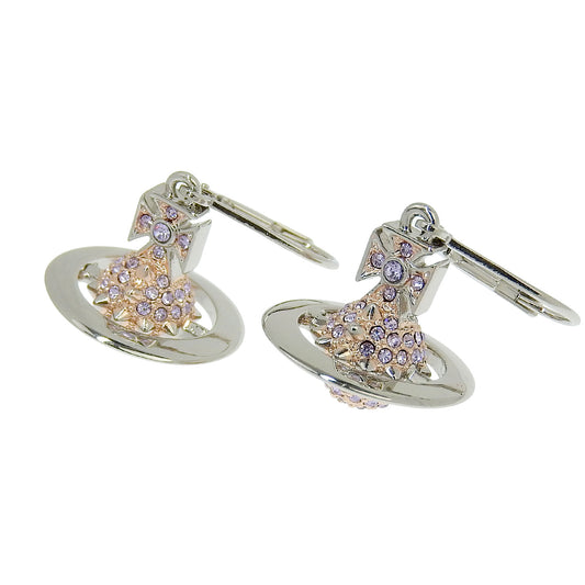 ヴィヴィアンウエストウッド アクセサリー レディース ピアス アウトレット プラチナム LENA ORB EARRINGS 6202014M02P598 VIVIENNE WESTWOOD