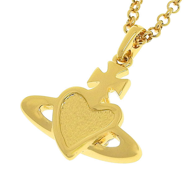 ヴィヴィアンウエストウッド アクセサリー レディース ネックレス アウトレット ゴールド REVERSE HEART NECKLACE 6302039O02R880 VIVIENNE WESTWOOD