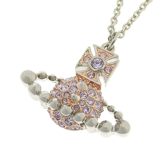 ヴィヴィアンウエストウッド アクセサリー レディース ネックレス アウトレット プラチナム LENA BAS RELIEF NECKLACE 6302039R02P598 VIVIENNE WESTWOOD