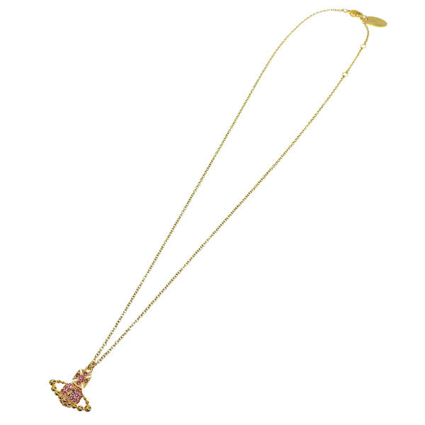 ヴィヴィアンウエストウッド アクセサリー レディース ネックレス アウトレット ゴールド LENA BAS RELIEF NECKLACE 6302039S02R881 VIVIENNE WESTWOOD