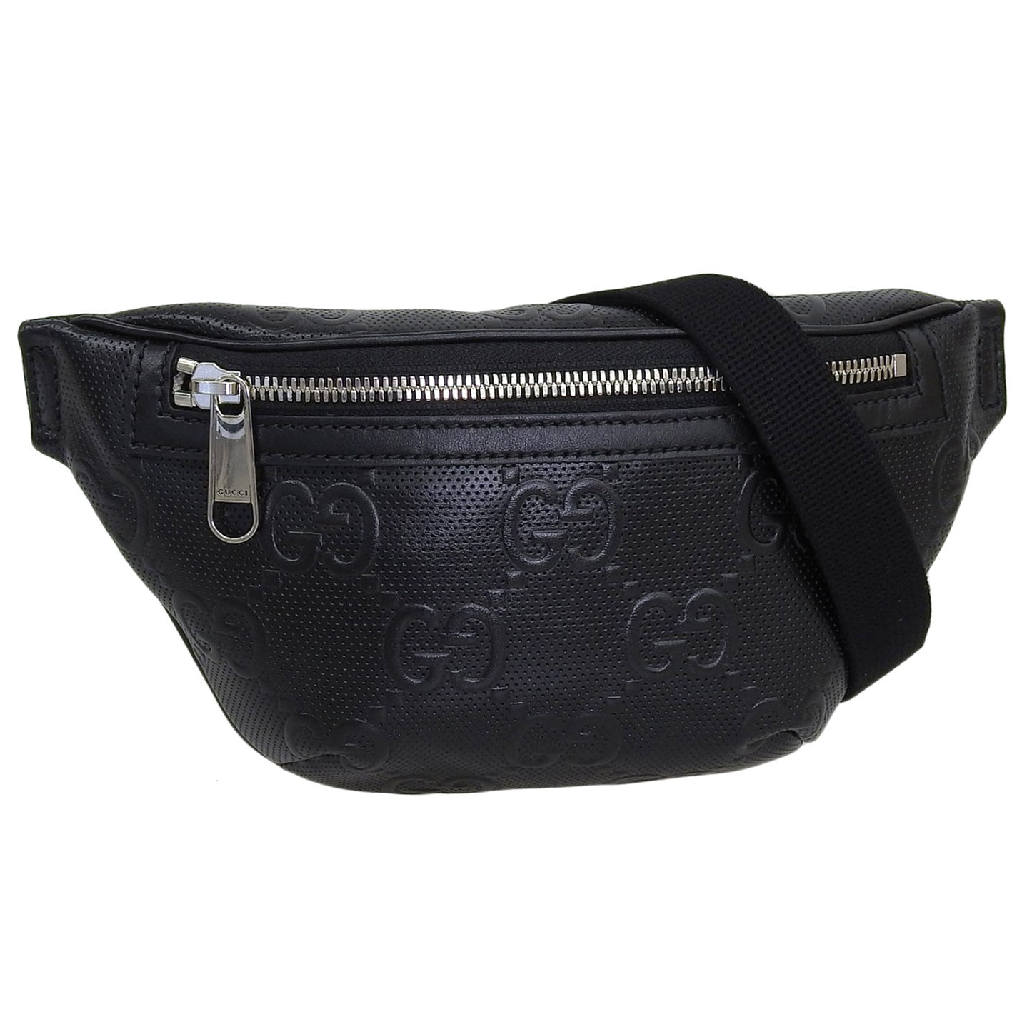 グッチ バッグ メンズ レディース ショルダーバッグ ボディバッグ アウトレット GG レザー ブラック BELTBAG 6585821W3CN1000 GUCCI