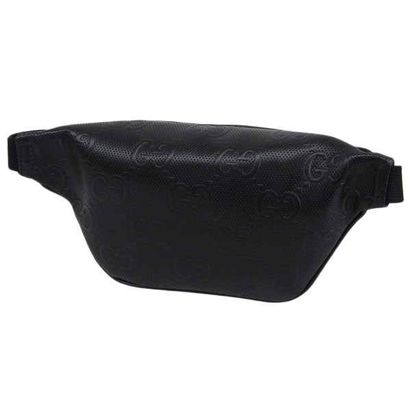 グッチ バッグ メンズ レディース ショルダーバッグ ボディバッグ アウトレット GG レザー ブラック BELTBAG 6585821W3CN1000 GUCCI