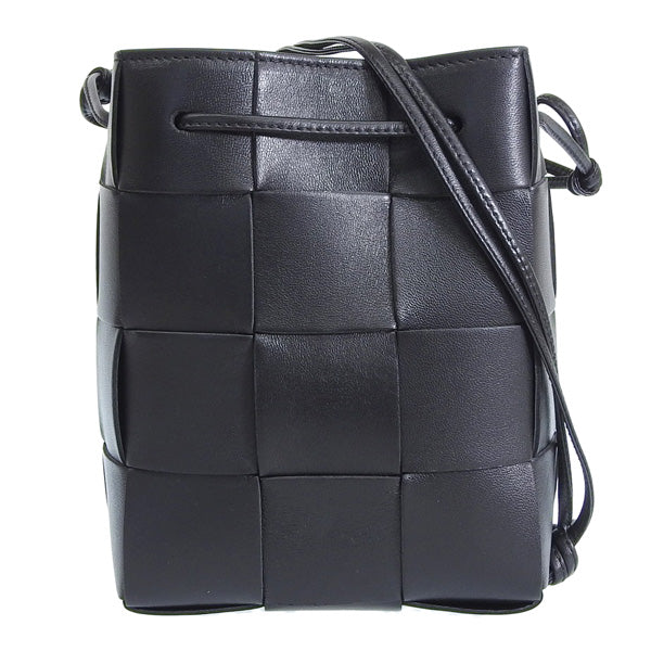 ボッテガヴェネタ バッグ レディース ショルダーバッグ レザー ブラック 680218VCQC48425 BOTTEGA VENETA