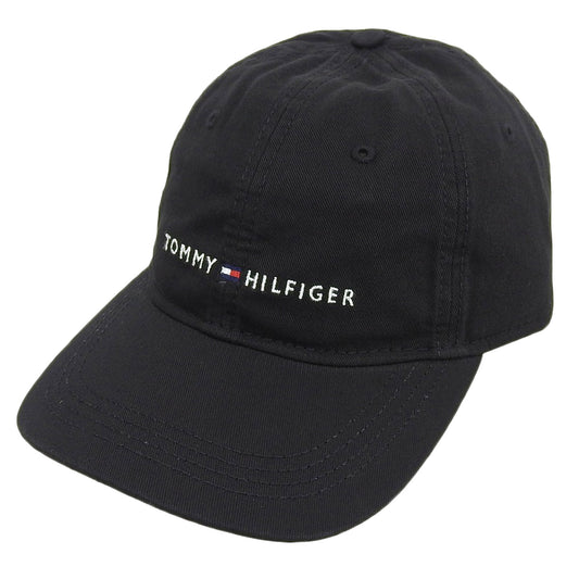 トミーヒルフィガー キャップ 帽子 メンズ レディース OS ブラック AM HILFIGER LOGO CAP 6941823-017 TOMMY HILFIGER